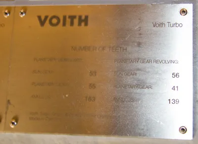 NEW VOITH VORECON RWE-12F7