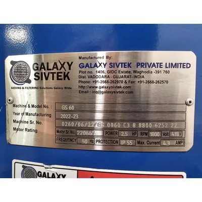 Used GALAXY SIVTEK GS 60 Circular Screeners West Virginia US | JM Industrial #1466005