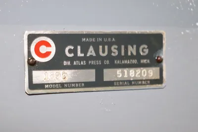 USED CLAUSING 1690