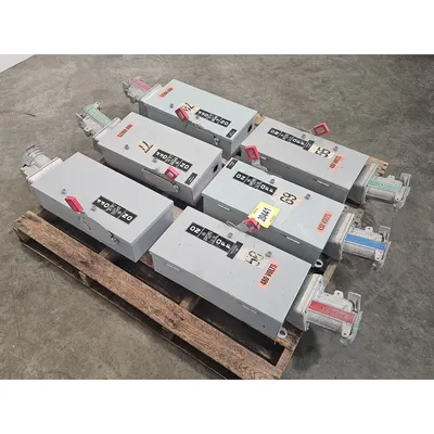 Used Lot of (6) General Electric GE 60AMP Heavy Duty Safety Switch Disconnect