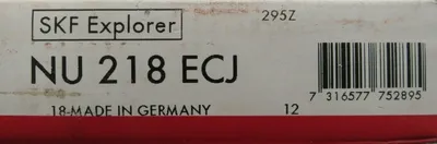 NEW SKF NU 218 ECJ CYLINDRICAL ROLLER BEARING NU218ECJ