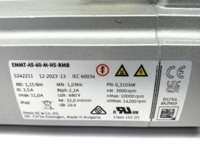 USED FESTO EMMT-AS-60-M-HS-RMB, 5242211