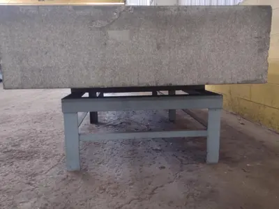 8' X 4' X 14" CHALLENGE PRECISION LAYOUT INSPECTION GRANITE TABLE: STOCK #23796