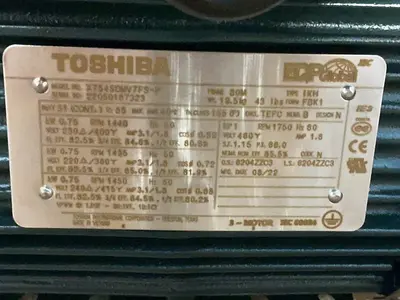 Used TOSHIBA X754SDMV7FSP Motors (misc) Ohio US | HGR 24 #1310027