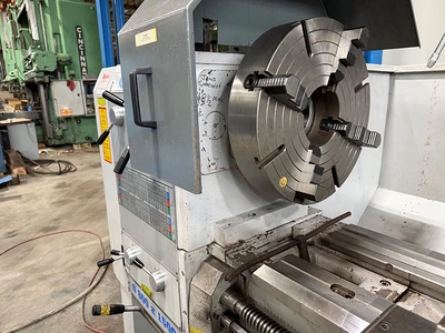 Used 2014 Lion 30CU/CU802-1500, 4" Hole Taper, Gap, Steady & Foll Gap Lathes New Jersey US | Machinery Values #1334550