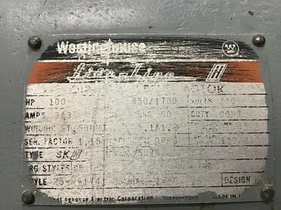 USED WESTINGHOUSE 25-N-1741