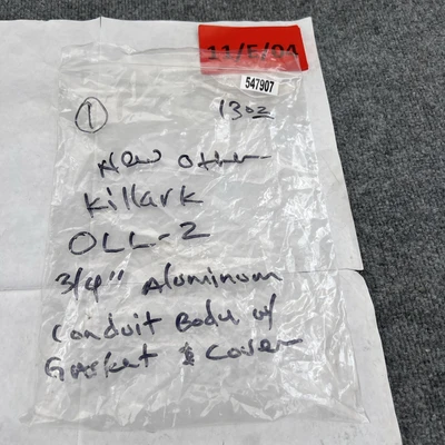 New | in-Stock Killark OLL-2 Electrical Fittings California US | Davliegogo LLC #1706576