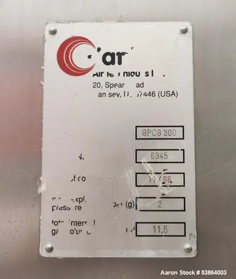 Used GLATT CPCG 5 Fluid Bed Dryers Illinois US | Aaron Equipment #84880