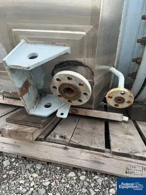 USED Pfaudler 100 Gal Pfaudler Glass Lined Reactor, 150/125#