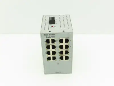 Allen Bradley 1783-US16T Stratix 2000 Unmanaged Ethernet Switch 16-Port Ser B
