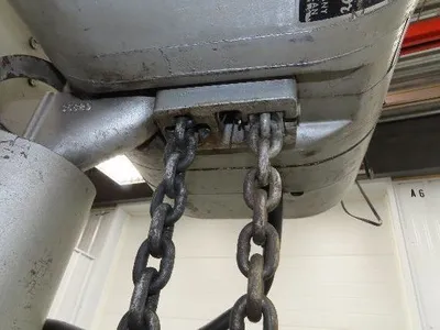 CM Lodestar R 2 Ton Electric Chain Hoist 14' Lift 8 FPM 230/460 Power Trolley