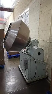 Coating Pan, 40" Diameter, Seasoning Drum, Stainless Steel #C745466