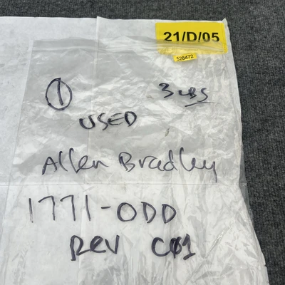 Used Allen-Bradley 1771-0DD PLC Input & Output California US | Davliegogo LLC #1706947