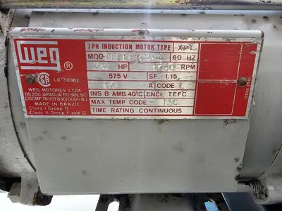🔴 Heading to Auction May 27 - Used 2250 Gallon (300 Cu.Ft.) Tank (Hopper) with Blender & Rotary Valve, Carbon Steel