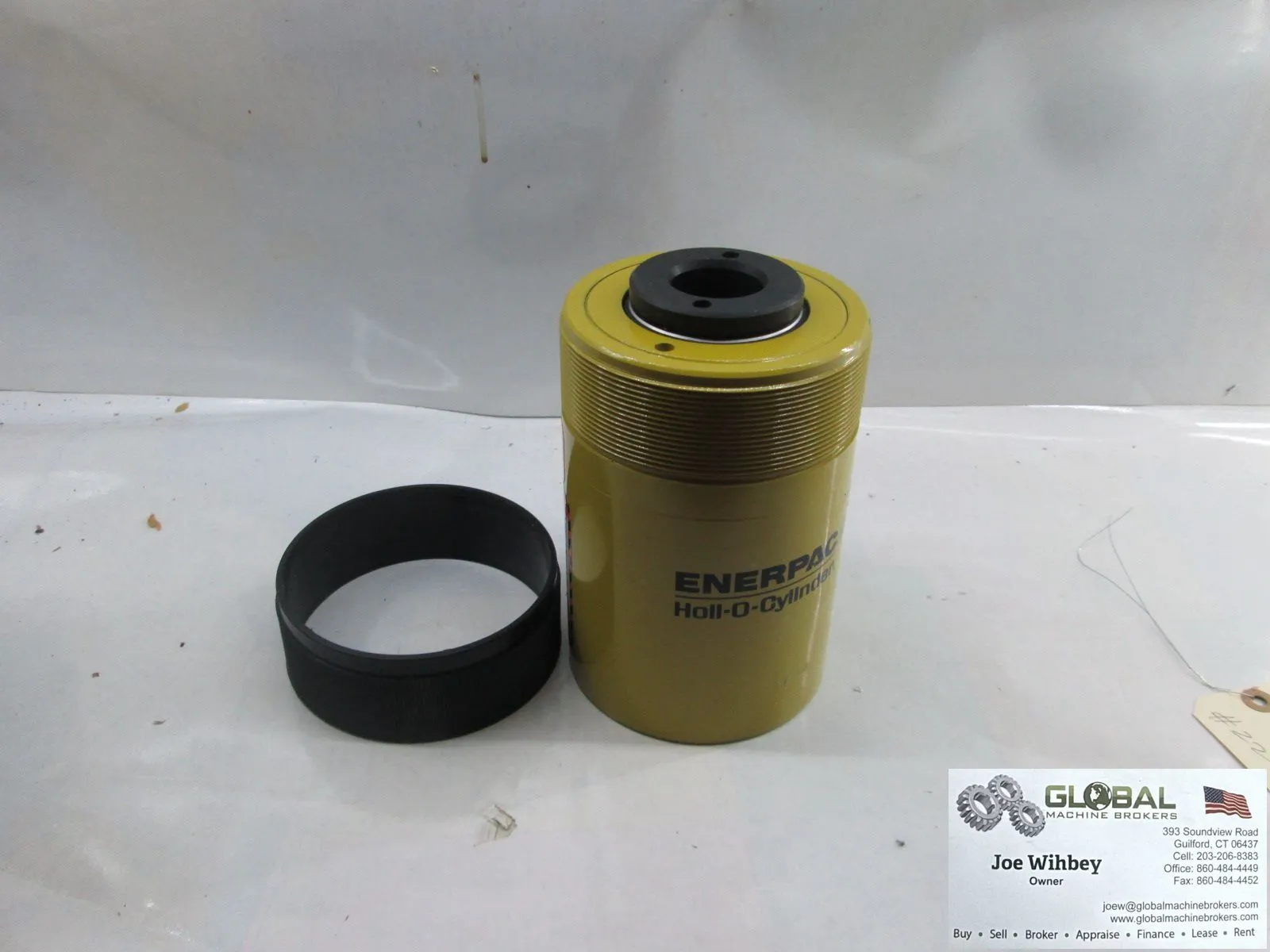 Enerpac RWH-302 36000lb 2.49" Stroke Hollow Plunger Hydraulic Cylinder