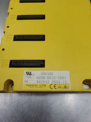 USED FANUC A03B-0819-C001 (ABU10A) 10-Slot PLC Processor Base