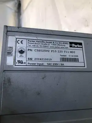 Parker Compax3 C3S025V2-F10-I20-T11-M00 AC Servo Drive 230V 6A