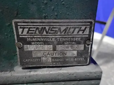 Used 2000 TENNSMITH HBU4812 Box & Pan Brakes including Finger Ohio US | HGR 24 #1147763