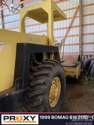 Used 1999 BOMAG BW213D Single Drum Rollers Michigan US | Proxy Equipment #1385224