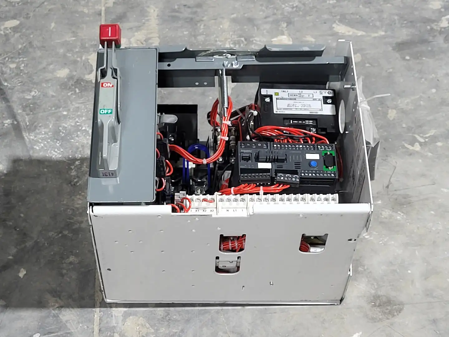 25 hp, Size 2, Motor Starter 8536SDO1H633S, LTMR100PFM, LTMEV40FM