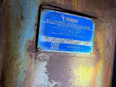 USED GORMAN RUPP TRASH PUMP