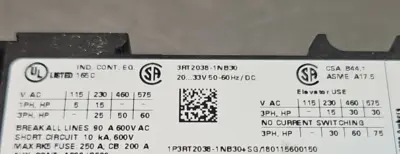 USED Siemens 3RH2914-1GP11