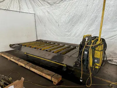 120" CINCINNATI SHEET STACKER CONVEYOR