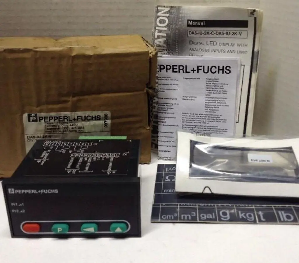 New | in-Stock PEPPERL+FUCHS DA5-IU-2K-V Misc Electrical & Power Parts Ohio US | Surplus Asset Holdings #1233660