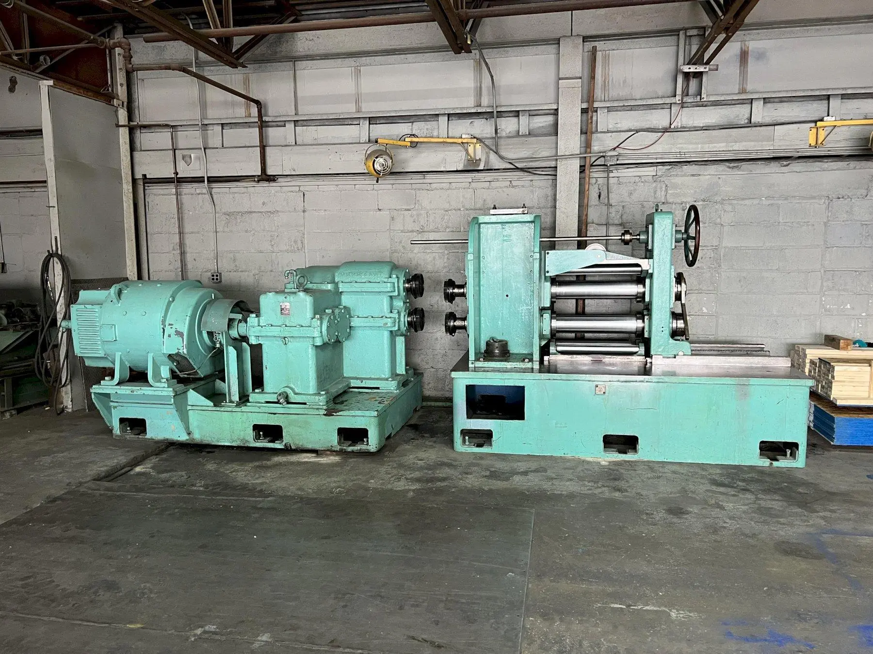 USED RUESCH 177 6.5" X 24" PRECISION RING SLITTER