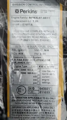 New | in-Stock 2021 PERKINS 1206F-E70TTA Diesel Engines Georgia US | Atlanta Truck Equipment #1297976