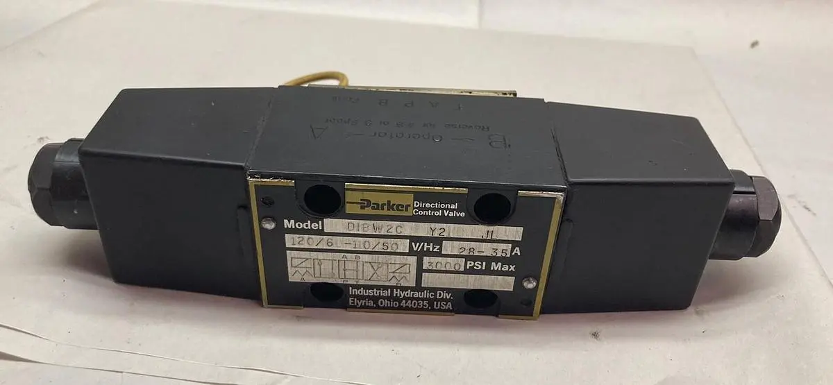 Used PARKER DIBW2C-Y21-JL Solenoid Valves Ohio US | Surplus Asset Holdings #1246738