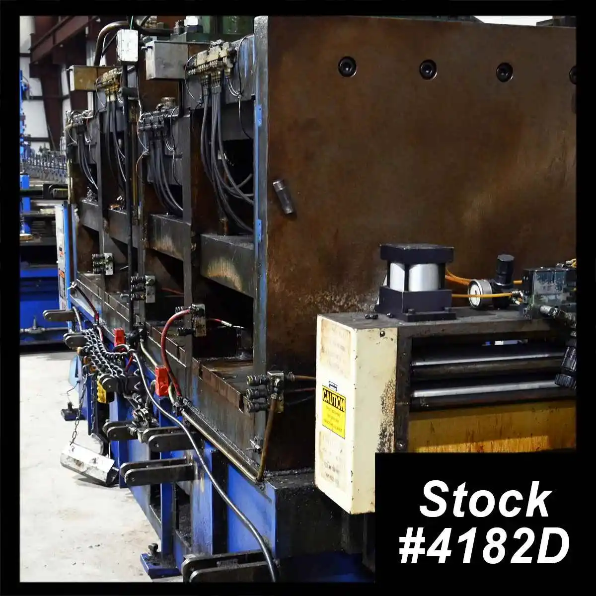 Hydraulic 4 Head Combo Pre-Punch Press