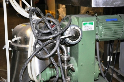 Westfalia SA 1-02-175 pilot plant separator, 316 SS.