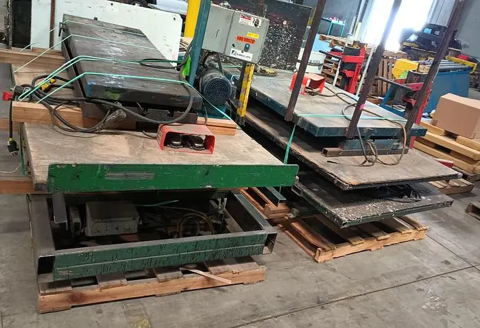 Used (14) MISC. SCISSOR-LIFT _UNKNOWN_ Scissor Lifters | Pruitt Machinery #715923
