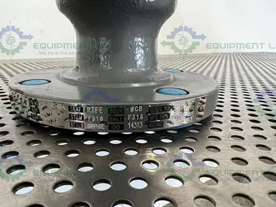 USED GWC A150-1-BC-G2-L BALL VALVE RTFE CLASS 150,  2" , 285 PSIG AT -20°F