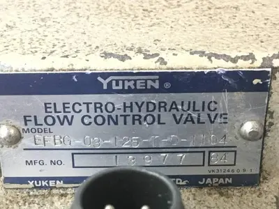 USED YUKEN EFBG-03-125-T-D-1104