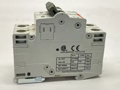 USED CUTLER-HAMMER 415V BREAKER, DIN RAIL MOUNT