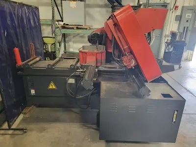 Used 1998 AMADA HFA 400-W Horizontal Band Saws Illinois US | Aucto #1421920
