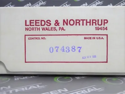 Leeds & Northrup 074387 Electrodes and Redox New