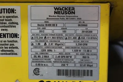 2014 WACKER NEUSON HI400HD D HEATER | Levy Recovery Group (8)