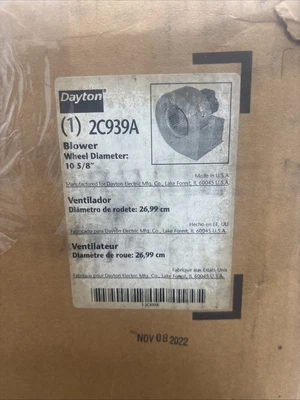 New | in-Stock Dayton 2C939A Fans Indiana US | J&J Industrial Supply #1548367