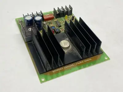 USED ALARM-SAF POWER SUPPLY / BATTERY CHARGER BOARD