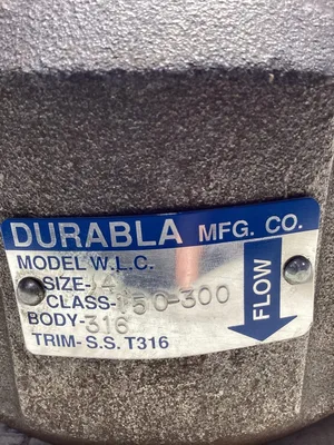 Durable 4” WLC Stainless Steel Wafer Flat Face Valve; 5784 30951