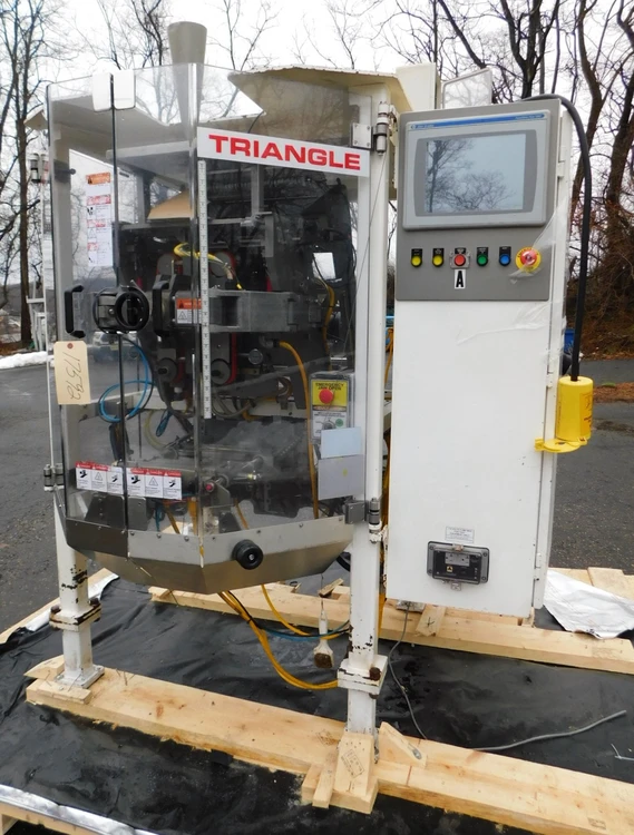 Used TRIANGLE BAGGER B 108 C Vertical Form Fill Sealing Machines (VFFS) New Jersey US | Champion Trading Corporation #785890
