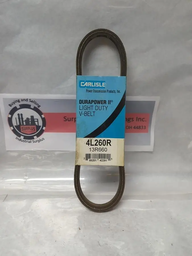 New | in-Stock CARLISLE 4L260R Belts Ohio US | Surplus Asset Holdings #1245387