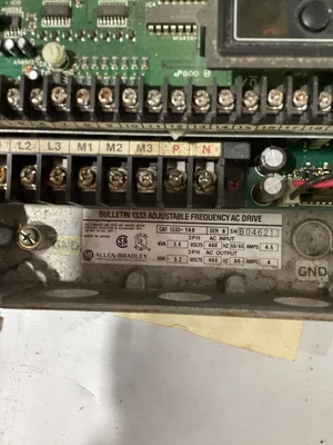 Allen-Bradley 1333-YAB Series B 3.2KVA VFD / AC Drive 460V 3PH