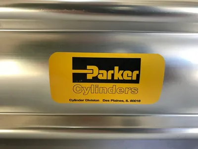 USED PARKER CYLINDERS PNEUMATIC CYLINDER SERIES MPRL PRESSURE 10 BAR AIR