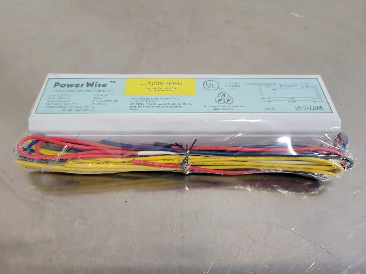 NEW 2005 POWERWISE 82412