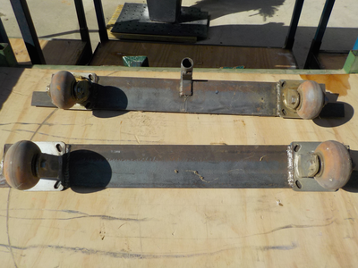 Lot of (17) Jarke Airector Heavy Duty Steel Skid, 48'' x 36'' x 9'' Tall, Wood Decks, Stacking Arm (...