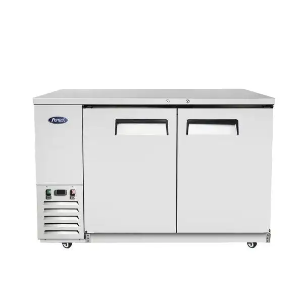 New | in-Stock Atosa New Atosa MBB59GR 59" Back Bar Cooler Stainless Steel Bottle Coolers Illinois US | Falcon Restaurant Supply #1375364